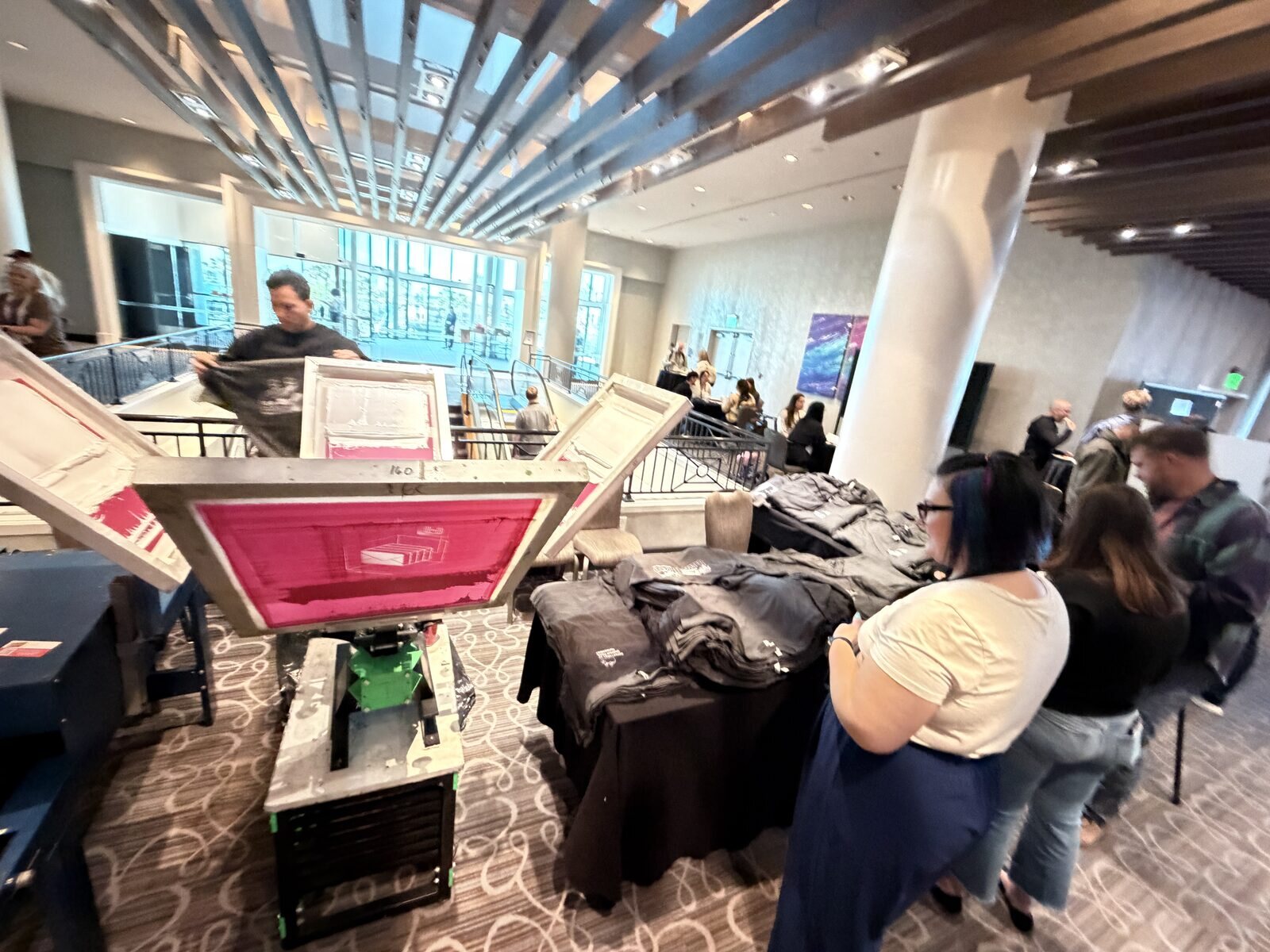 Live event printing at a New Orleans corporate events & conferences event